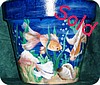 Goldfish Fantasy-8"w/saucer