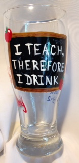 Teachers Pub Glass