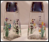 Braille Salt and Pepper Shakers - Floral design