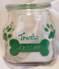 Treats! - Treat Jar for your furry best friend! with raised-dot braille