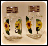 Braille Sunny Sunflowers- Salt & Pepper Shaker set
