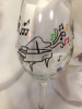 Music Teacher wine glass- 20oz